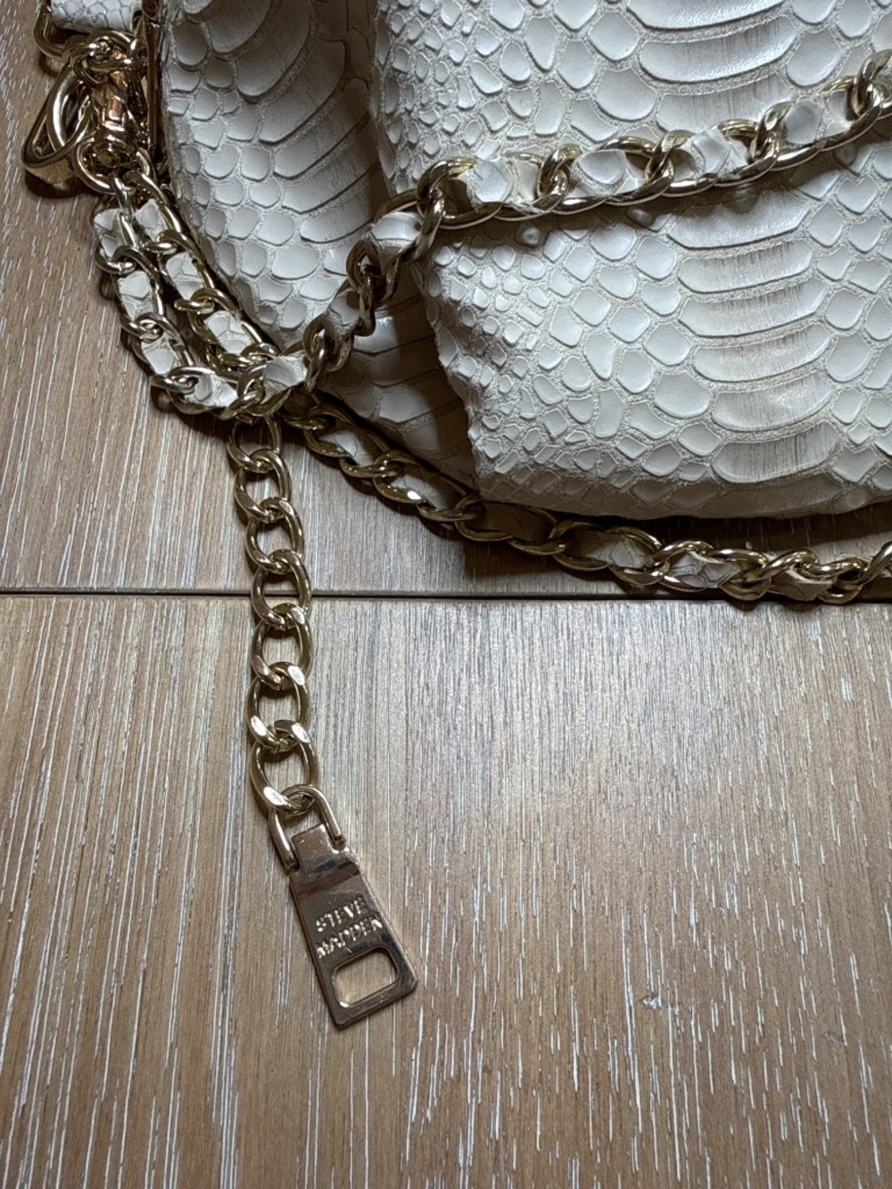 Steve Madden BIDA Nude Belt Bag, Shoulder Bag chain Strap - Picture 2 of 16